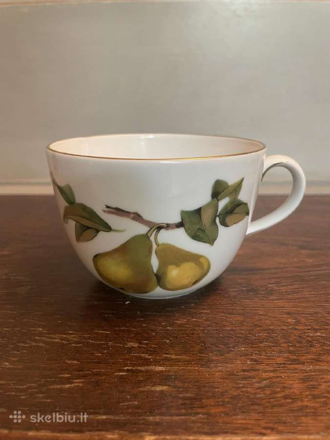 Puodelis Royal Worcester su lėkštute - nuotraukos Nr. 2
