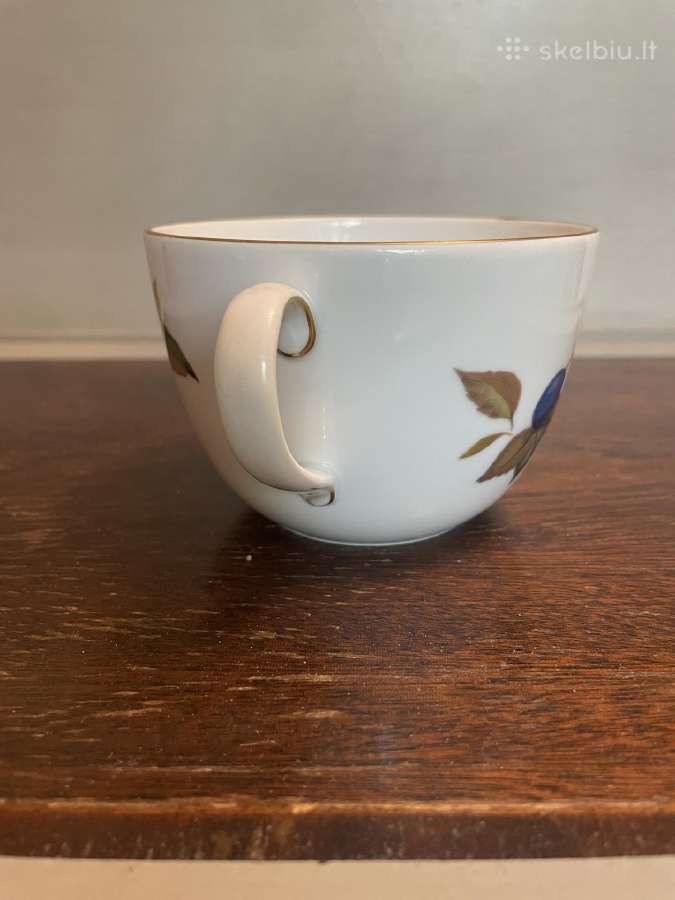 Puodelis Royal Worcester su lėkštute - nuotraukos Nr. 5