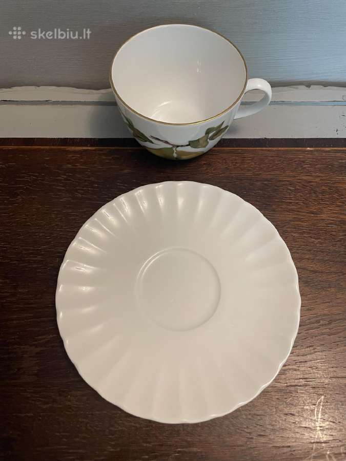 Puodelis Royal Worcester su lėkštute - nuotraukos Nr. 7