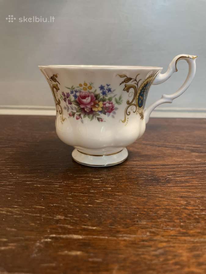 Puodelis su lėkštute Royal Albert - nuotraukos Nr. 4