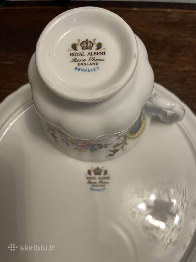 Puodelis su lėkštute Royal Albert - nuotraukos Nr. 10