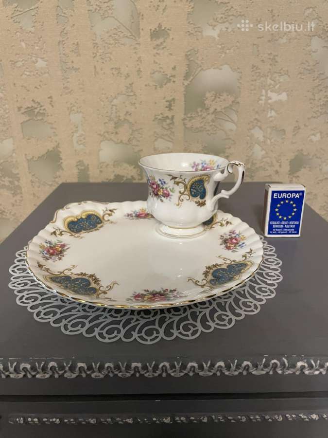 Puodelis su lėkštute Royal Albert - nuotraukos Nr. 12
