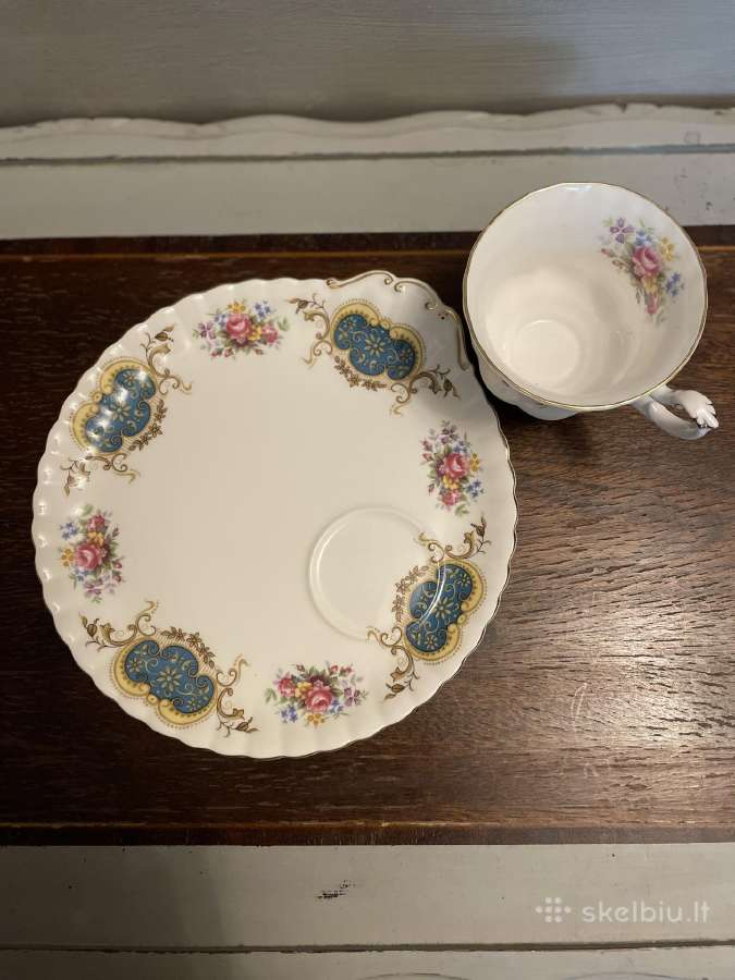 Puodelis su lėkštute Royal Albert - nuotraukos Nr. 13