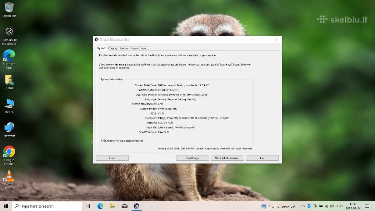 Acer Swift 315 su 15.6 coliu ekranu - nuotraukos Nr. 2