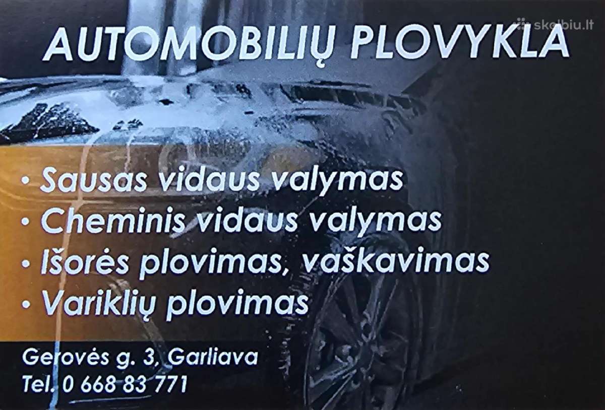 Automobilių plovykla Garliavoje variklių plovimas - nuotraukos Nr. 2