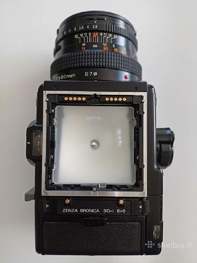 Zenza Bronica Sq-ai su objektyvu Zenzanon-ps 80mm - nuotraukos Nr. 5