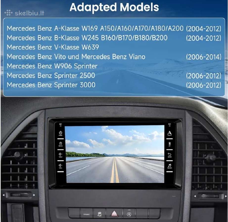 Automobilio radijas navigacija Mercedes-benz - nuotraukos Nr. 5