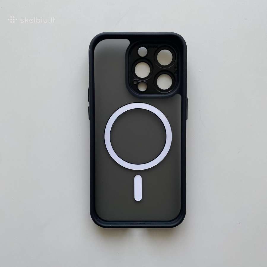 iPhone 14 Pro Dėklas su kamerų apsauga + Magsafe - nuotraukos Nr. 3