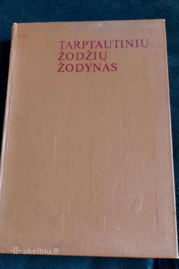 Žodynas tarptautinių žodžių