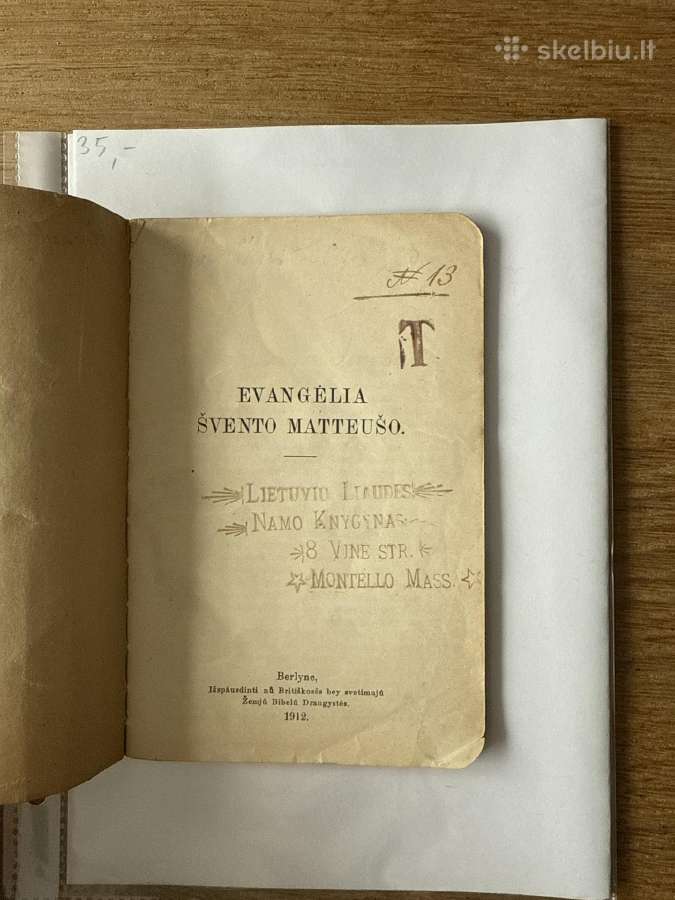 Evangėlia Švento Matteušo - nuotraukos Nr. 2