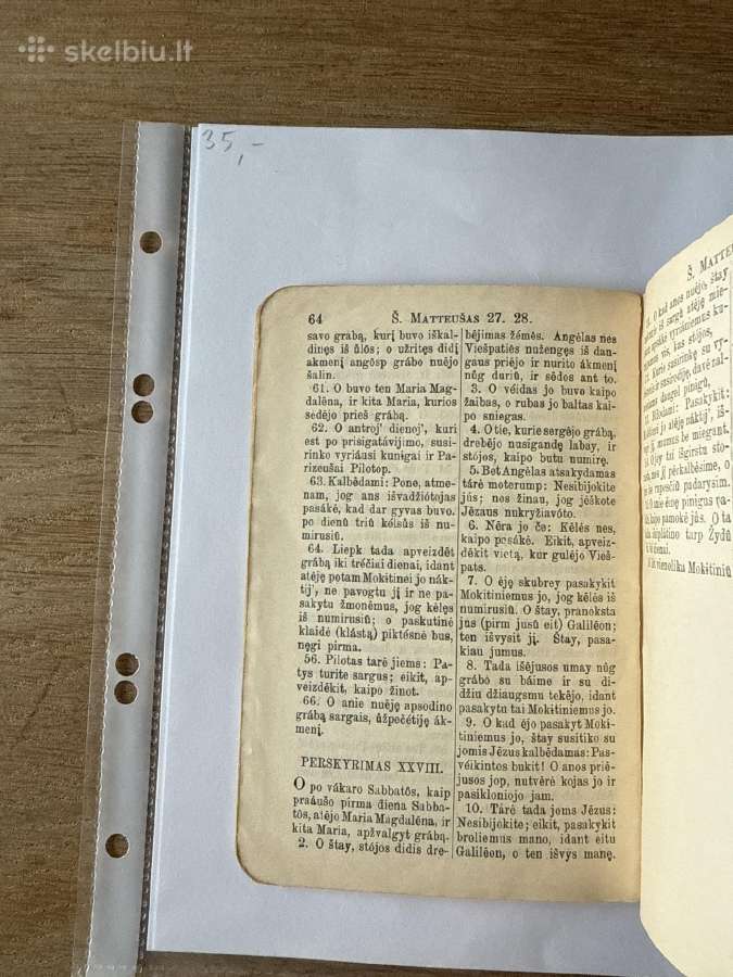 Evangėlia Švento Matteušo - nuotraukos Nr. 6