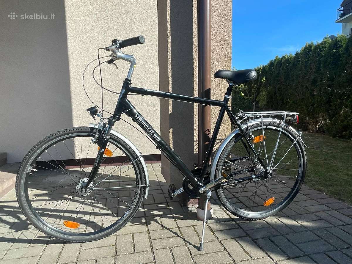 Idealios būklės dviratis Hercules City7, aukštam