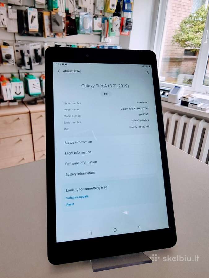 Naudotos planšetės Samsung T295 Tab A 8.0
