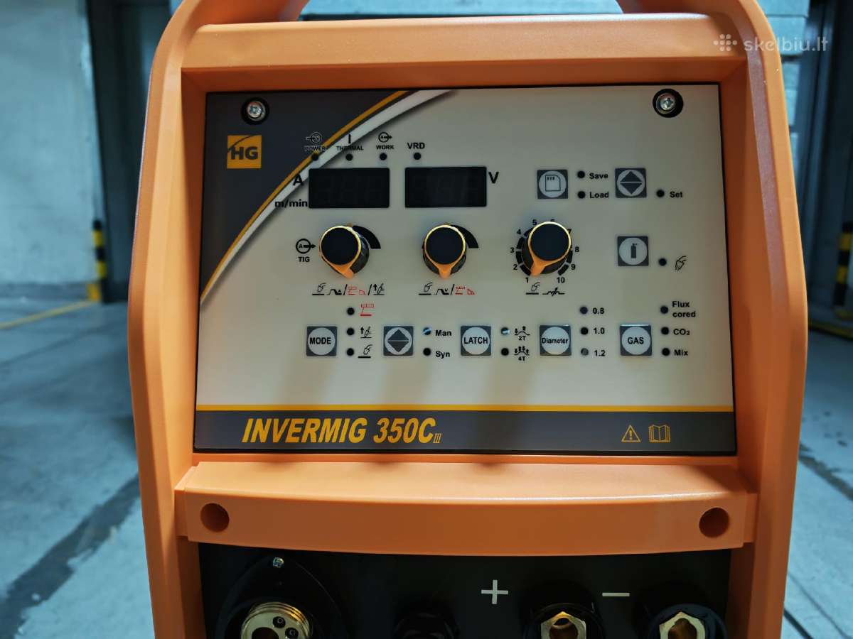 Profesionalus Hugong Invermig 350c Mig/mag - nuotraukos Nr. 4