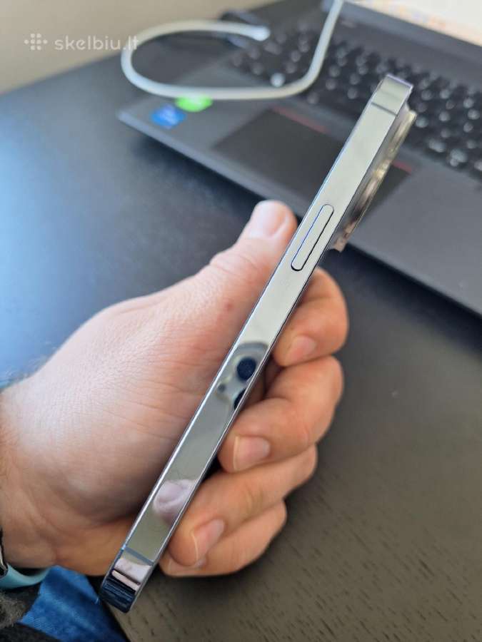 Naudotas iPhone 13 Pro 128gb Blue Baterija 85% - nuotraukos Nr. 5