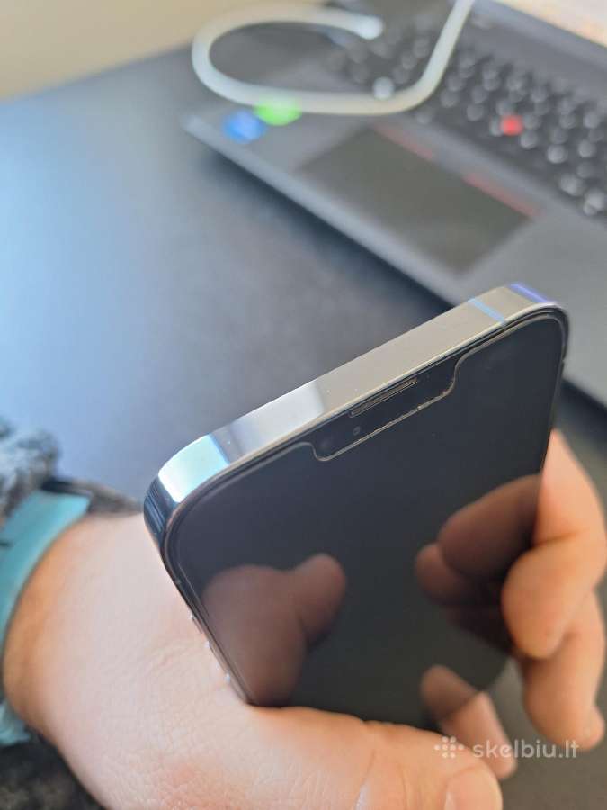 Naudotas iPhone 13 Pro 128gb Blue Baterija 85% - nuotraukos Nr. 6