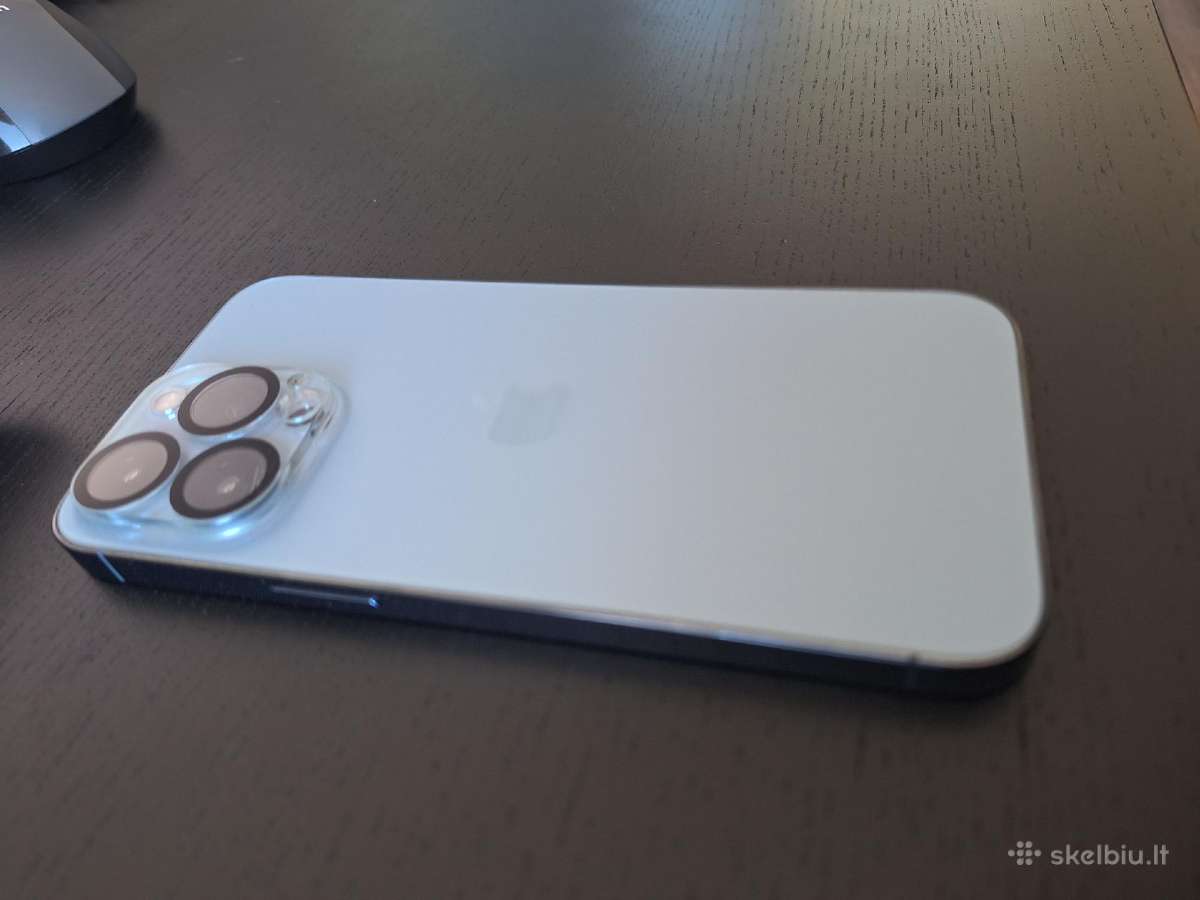 Naudotas iPhone 13 Pro 128gb Blue Baterija 85% - nuotraukos Nr. 3