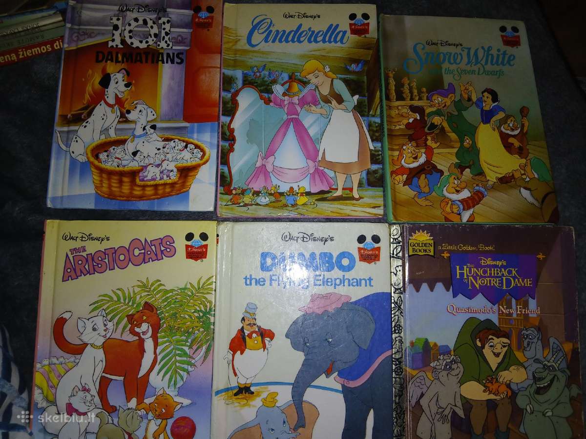 Disney knygos vaikams anglų kalba