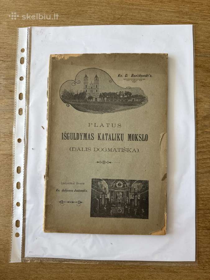 Platus išguldymas katalikų mokslo (Dalis dogmatišk