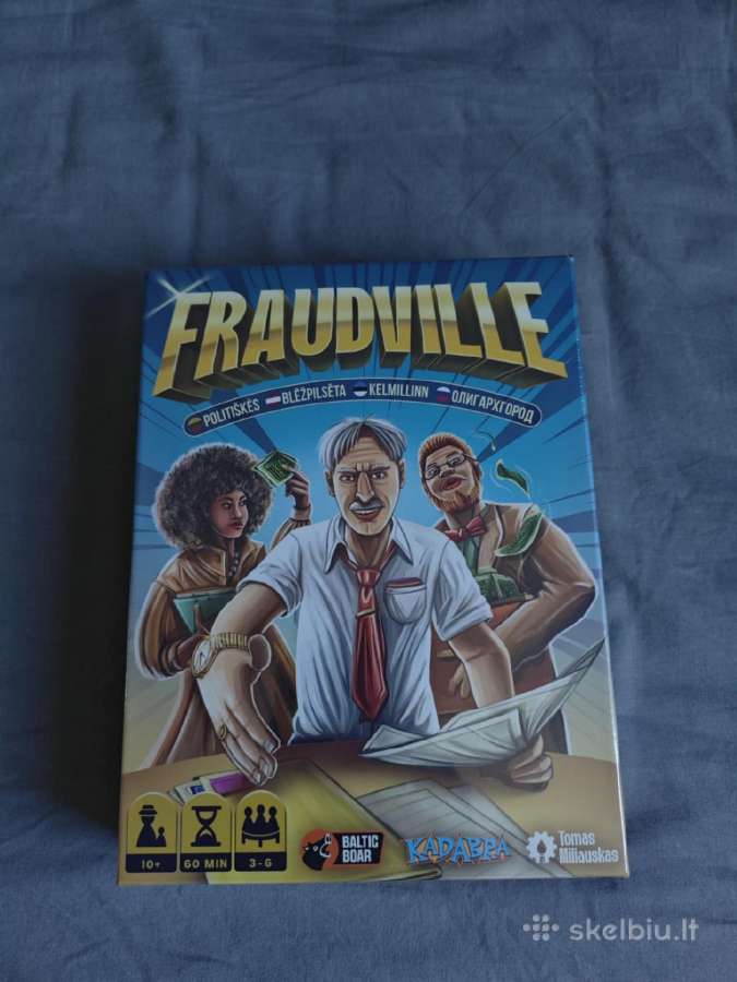 Stalo žaidimas Fraudville (Politiškės)