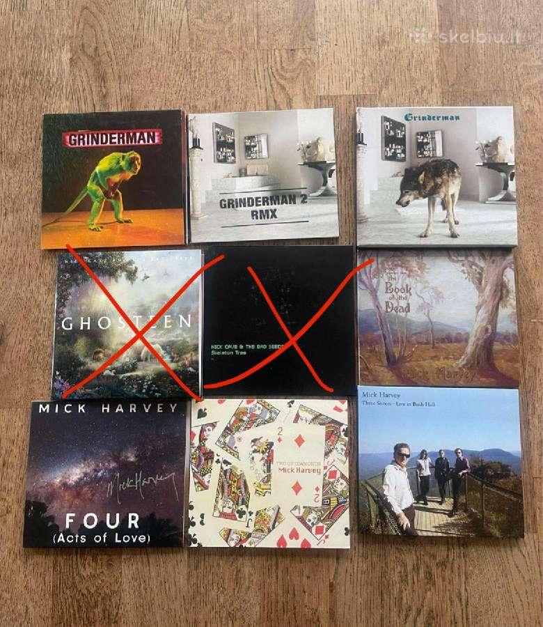 Nick Cave, Grinderman, Mick Harvey CD