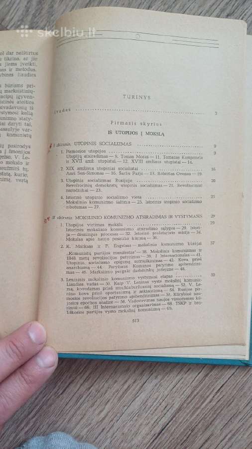 Mokslinio komunizmo pagrindai knyga 1968 - nuotraukos Nr. 3
