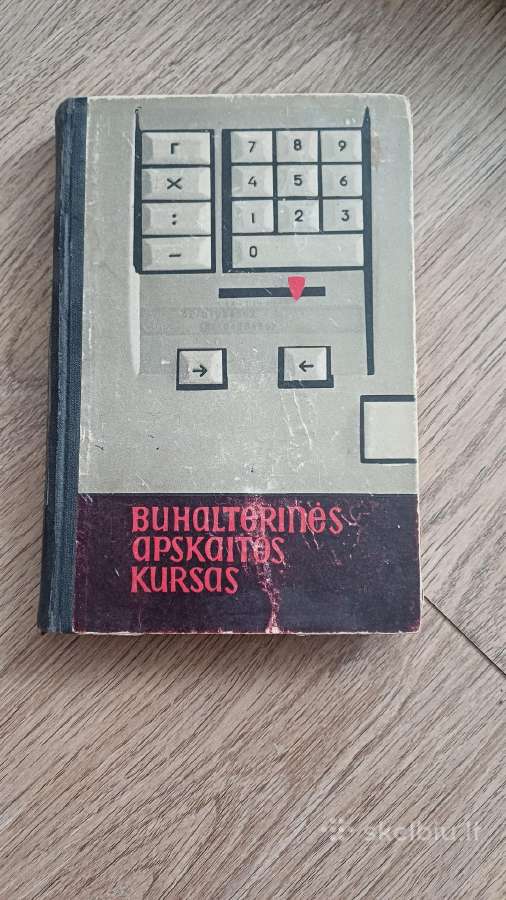 Buhalterinės apskaitos kursas knyga 1968