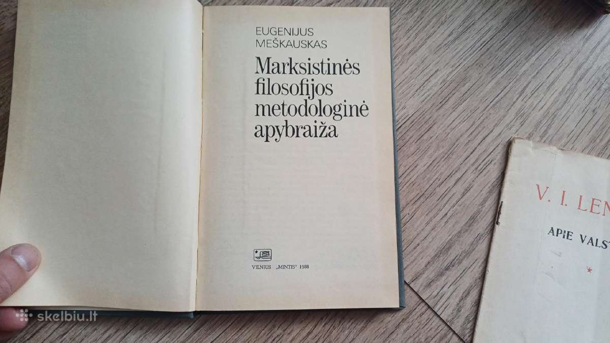 Marksistinės filosofijos apybraiža knyga 1988 - nuotraukos Nr. 2