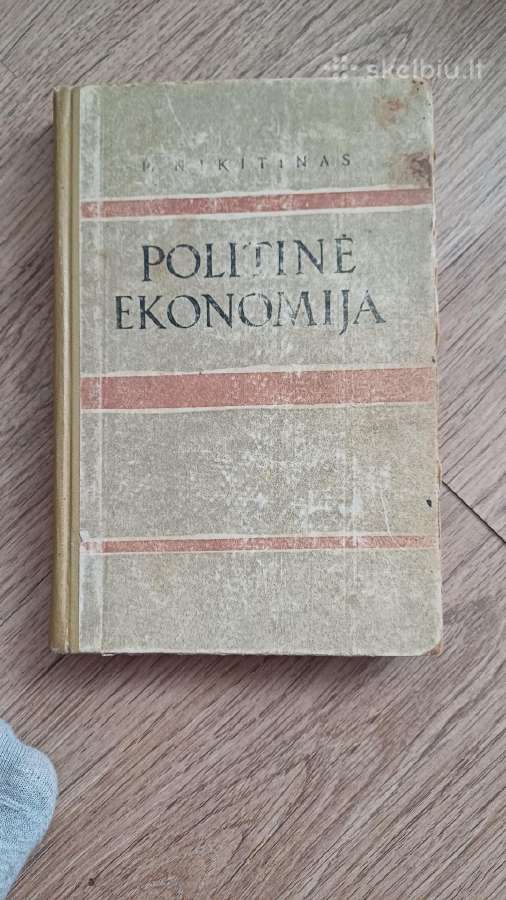 Politinė ekonomika knyga 1960