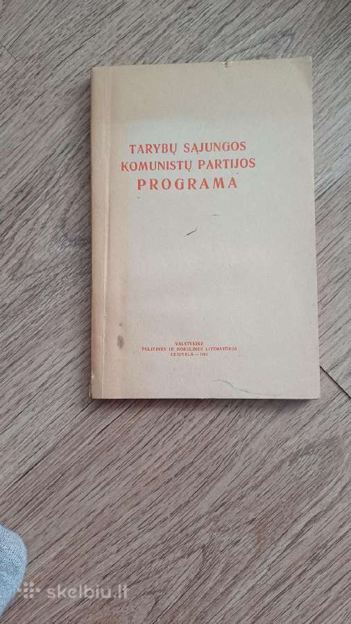 Komunistų partijos programa knyga 1962