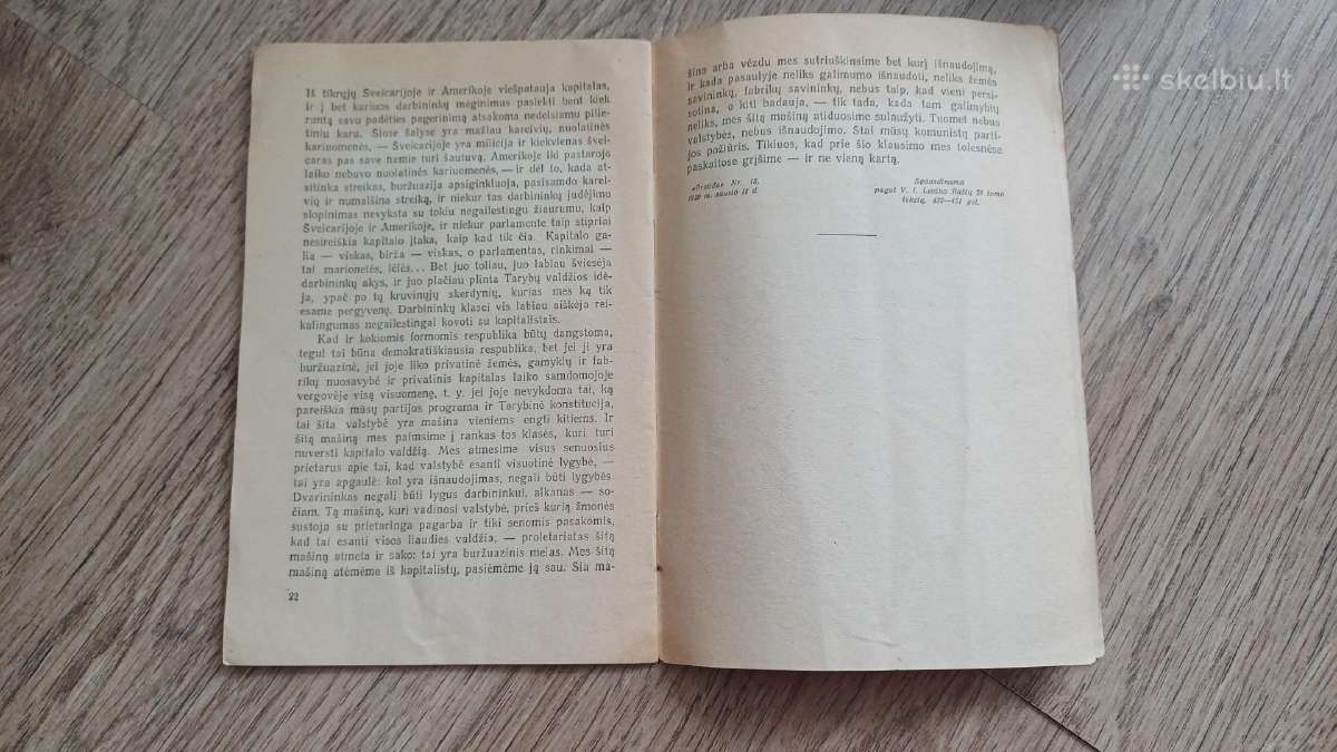 Leninas apie valstybę knygute 1964 - nuotraukos Nr. 4