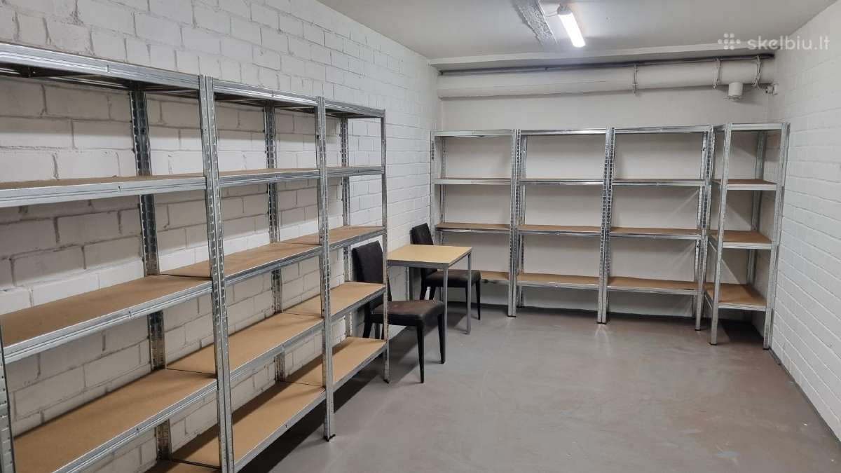 Išnuomojamas 35 m² garažas - sandėlis - nuotraukos Nr. 2