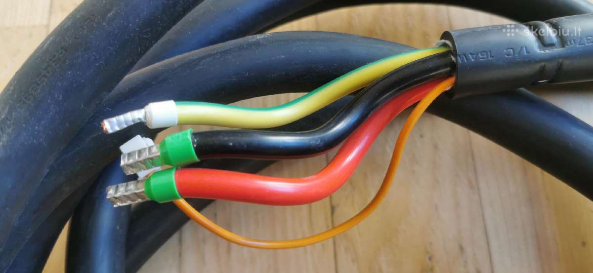 Type 1 elektromobilio laidas 5m ilgio - nuotraukos Nr. 6