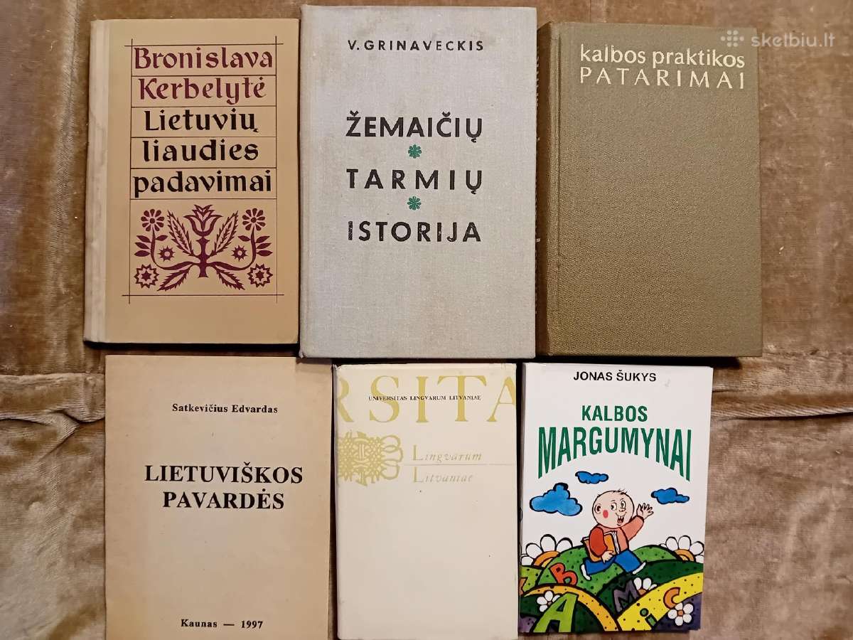 Apie lietuvių kalbą, tarmes, pavardes, padavimus
