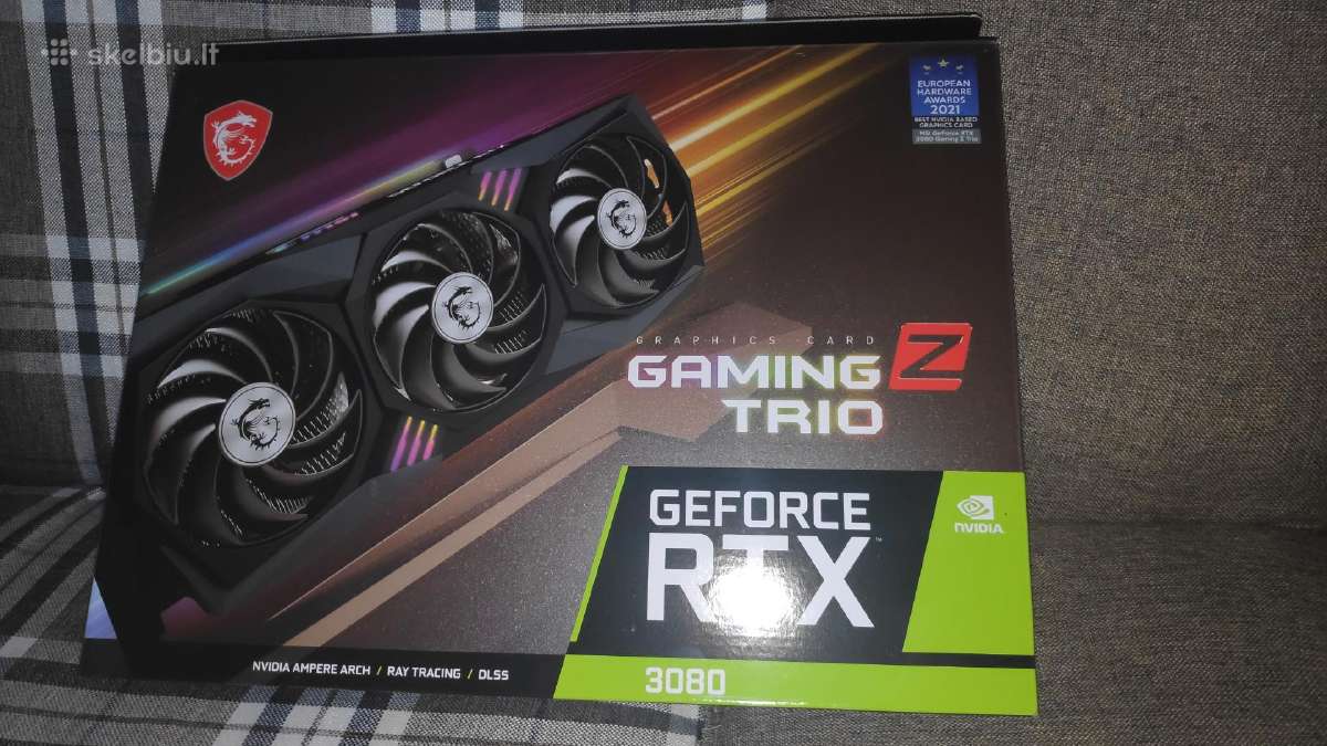 Parduodu Rtx 3080 Gaming Trio Z