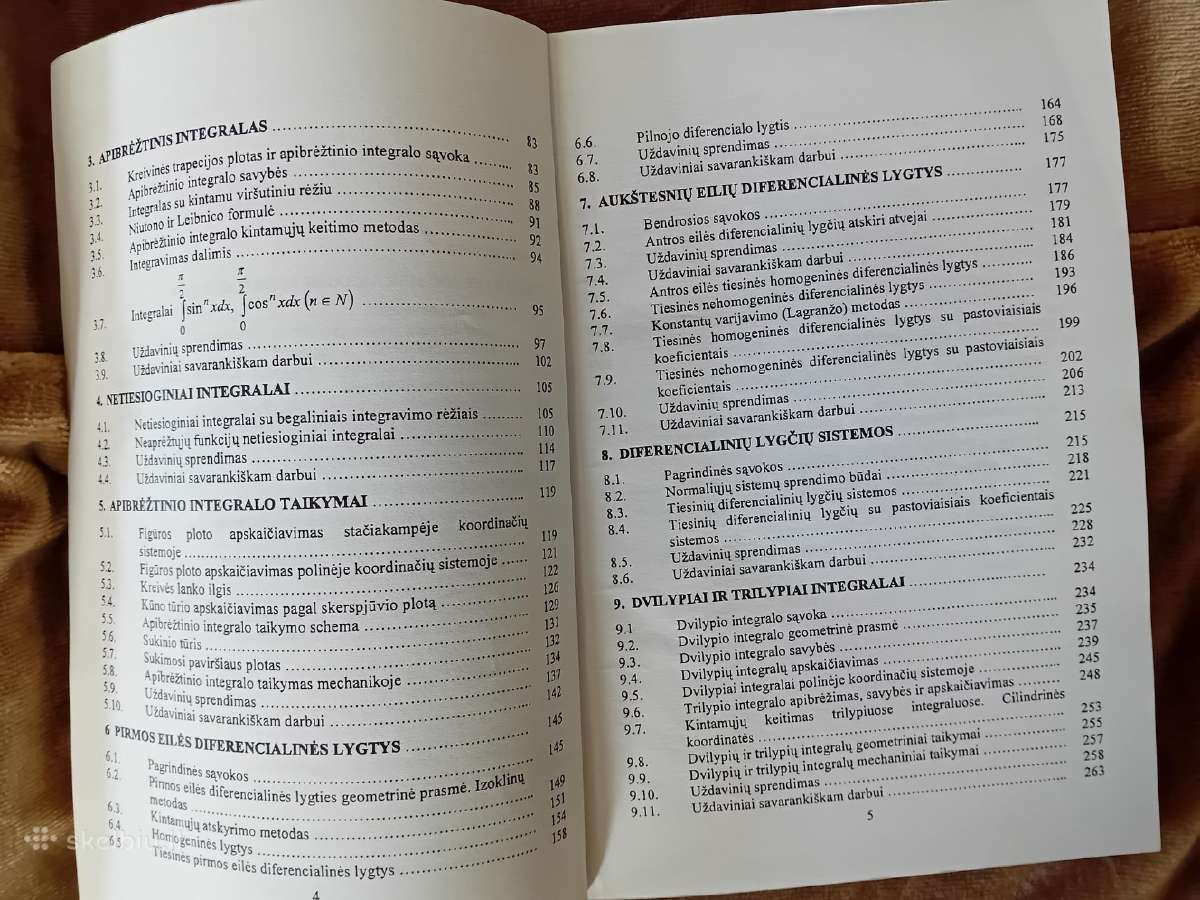 Kompleks.skaičiai. Integralai. Diferencial.lygtys - nuotraukos Nr. 4