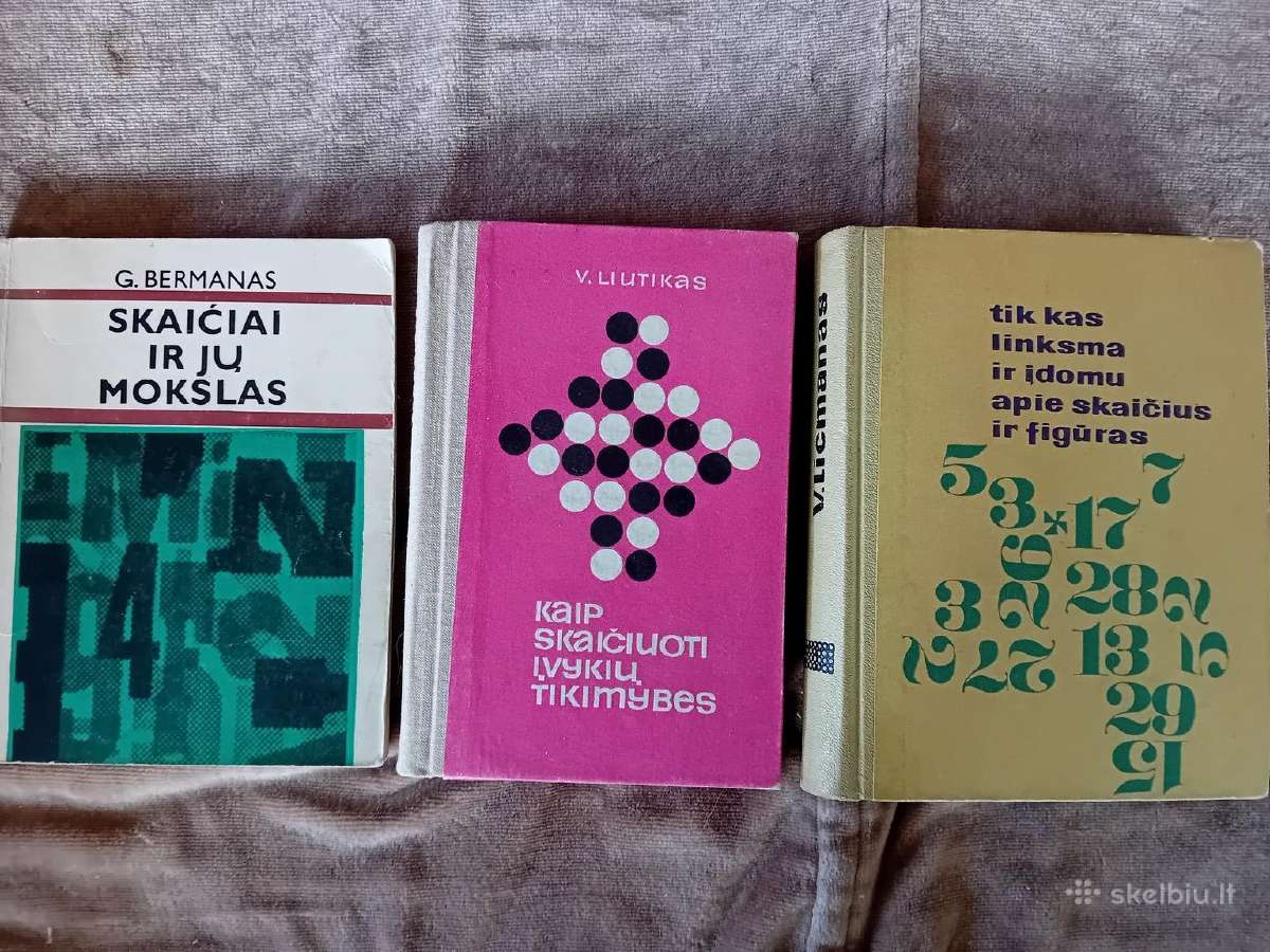 Knygutės apie skaičius, tikimybes, įdomybes
