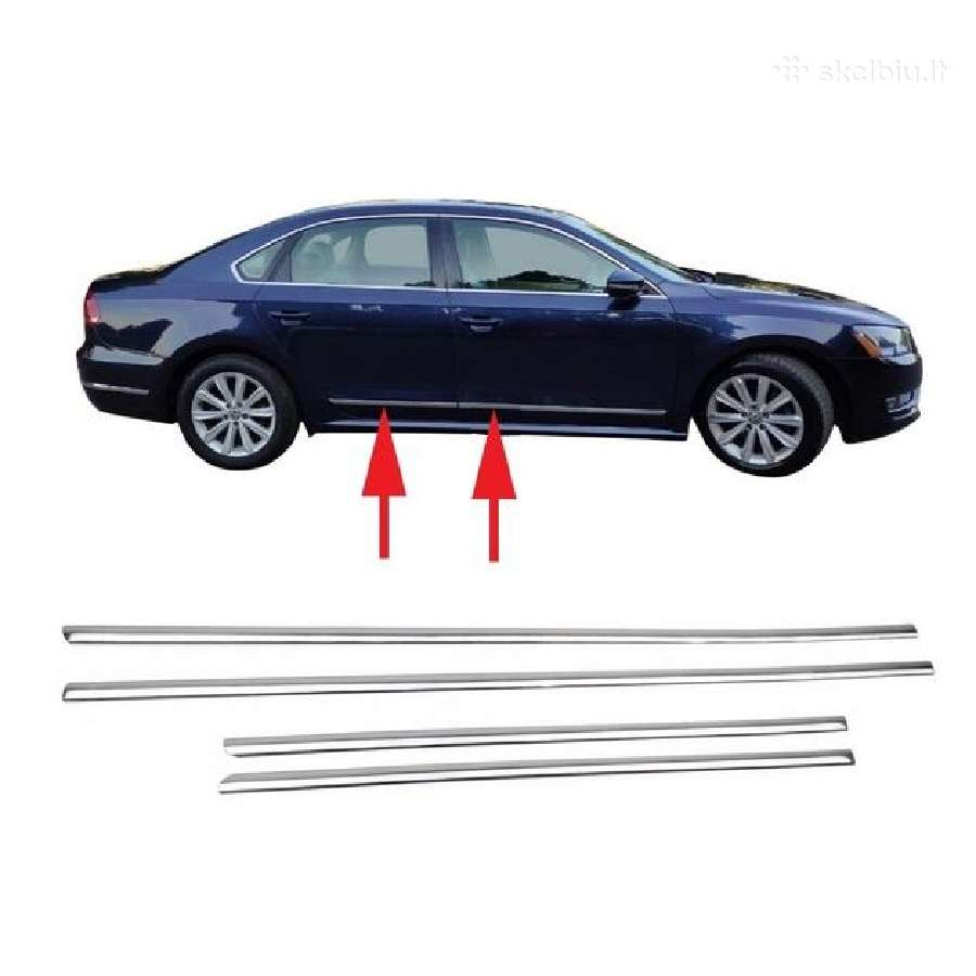 VW Passat(b7 Nms Usa) duru moldingai