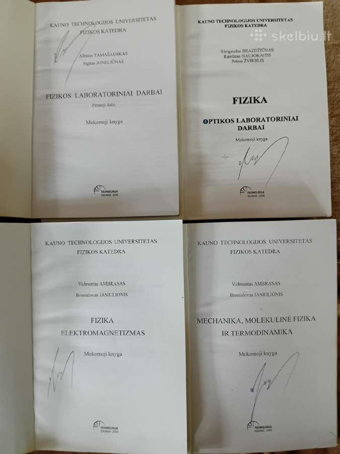 Fizikos vadovėliai ir laboratoriniai universitetui - nuotraukos Nr. 2