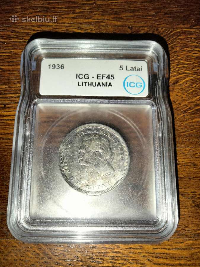 5 litai 1936m