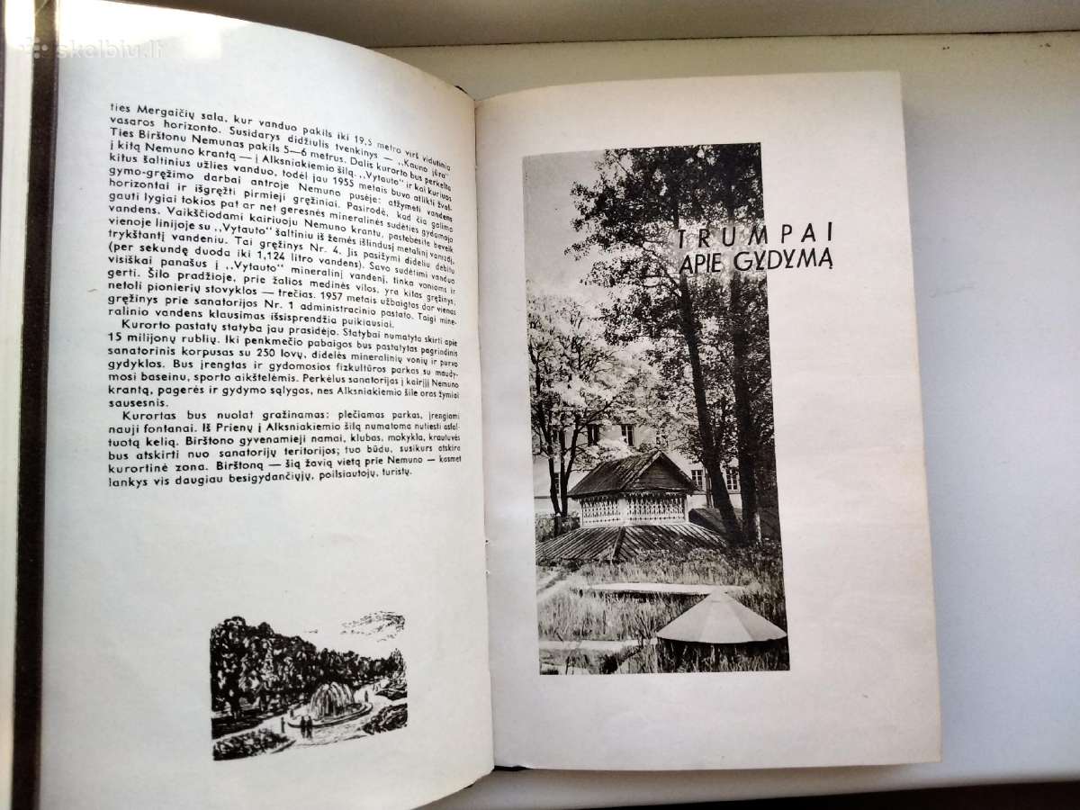 L. Žilevičius . Birštonas ir jo apylinkės.1958 m. - nuotraukos Nr. 11