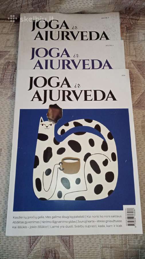 Joga ir Ajurveda 2022-2024 m 3 vnt