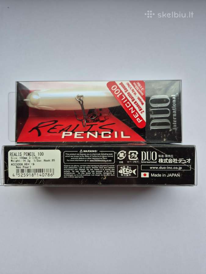 „Duo Realis Pencil 100“ paviršinis masalas