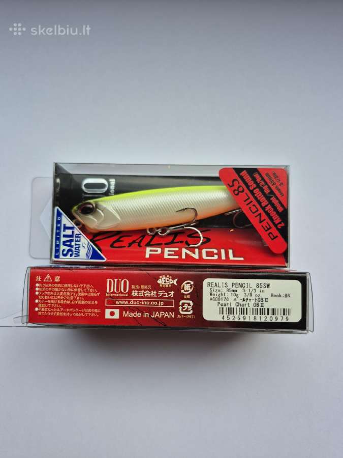„Duo Realis Pencil 85 Sw“ paviršinis masalas