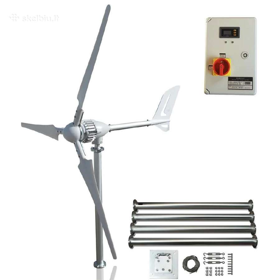 Vėjo jėgainės Istabreeze 500-4000w - nuotraukos Nr. 2