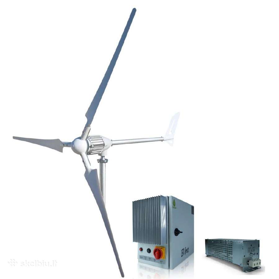 Vėjo jėgainės Istabreeze 500-4000w - nuotraukos Nr. 4