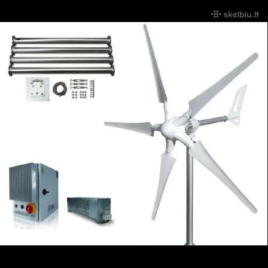 Vėjo jėgainės Istabreeze 500-4000w - nuotraukos Nr. 6