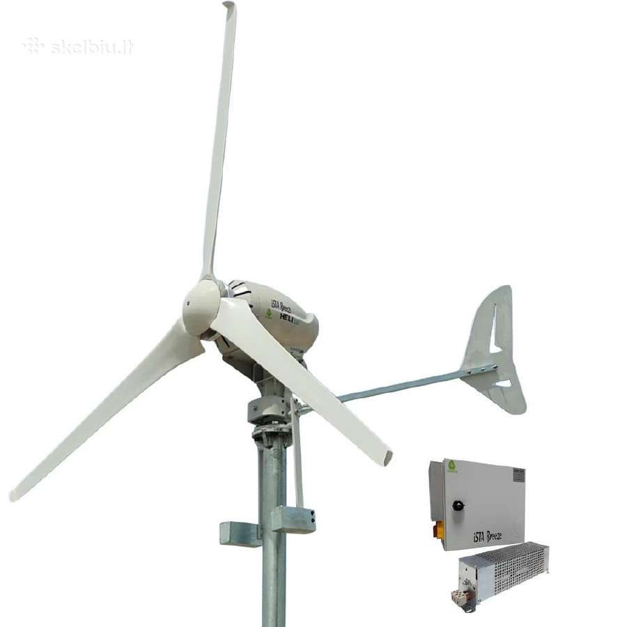 Vėjo jėgainės Istabreeze 500-4000w - nuotraukos Nr. 8