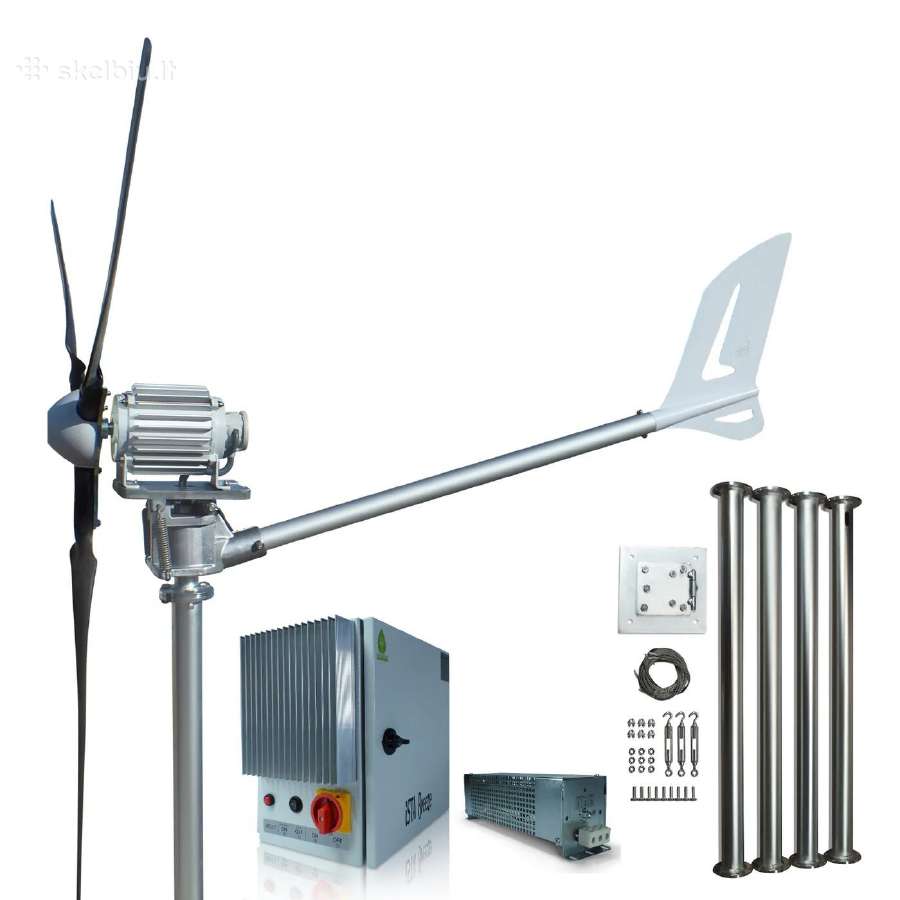 Vėjo jėgainės Istabreeze 500-4000w - nuotraukos Nr. 9