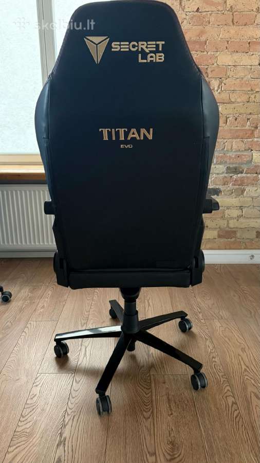 Secretlab kėdė Titan EVO – puikios būklės - nuotraukos Nr. 2
